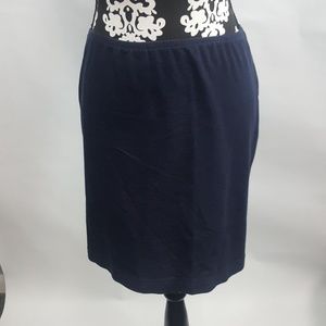 Cache Blue Stretchy Skirt